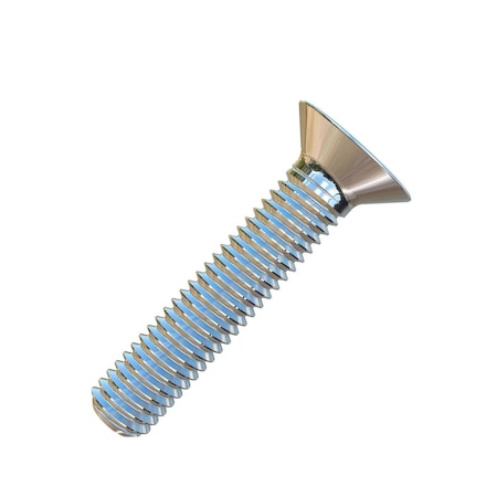 Allied Titanium M6-1.00 x 30 mm Phillips Flat Machine Screw, Plain Titanium 0035478